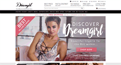 Desktop Screenshot of dreamgirl.com.au